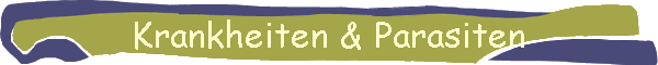 Krankheiten & Parasiten
